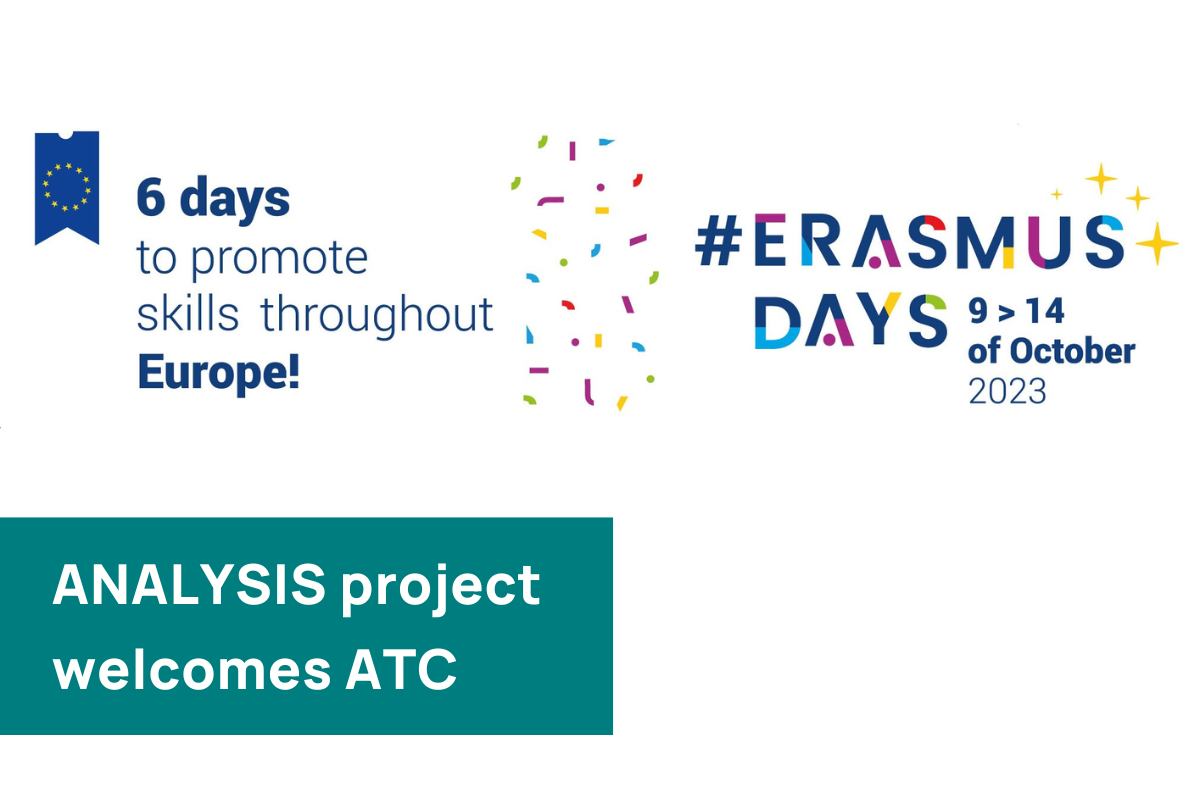 ANALYSIS project invites ATC in its Erasmus 2023 event
