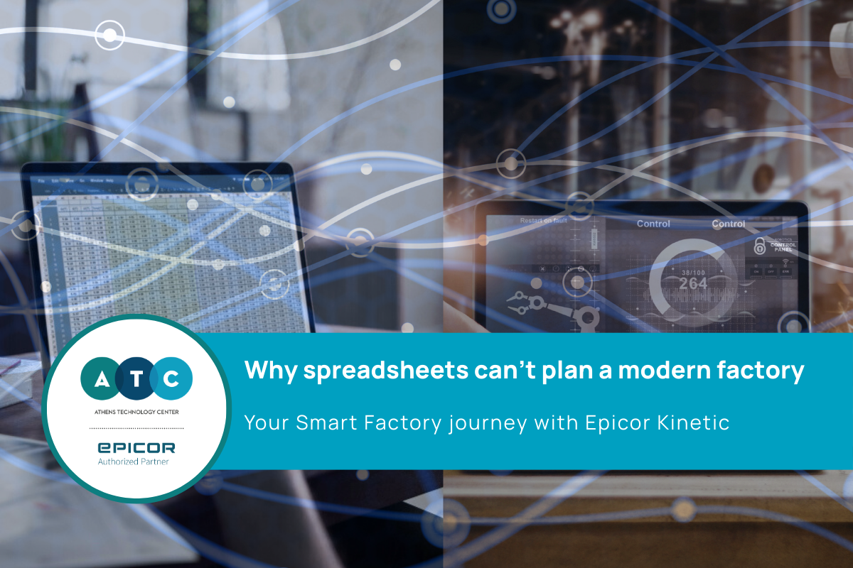 Why spreadsheets can’t plan a modern factory  